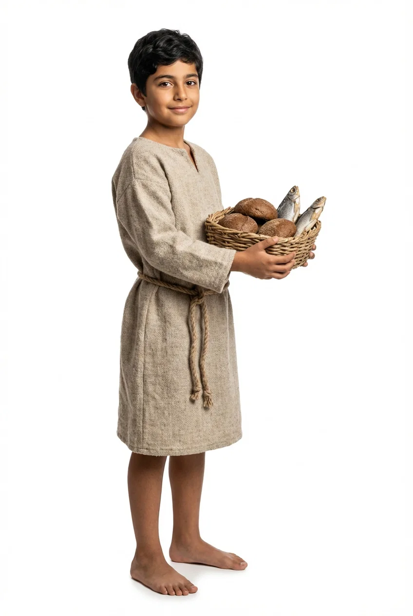 Boy with Loaves and Fish