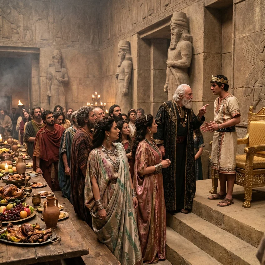 Judgment at the Babylonian Royal Banquet