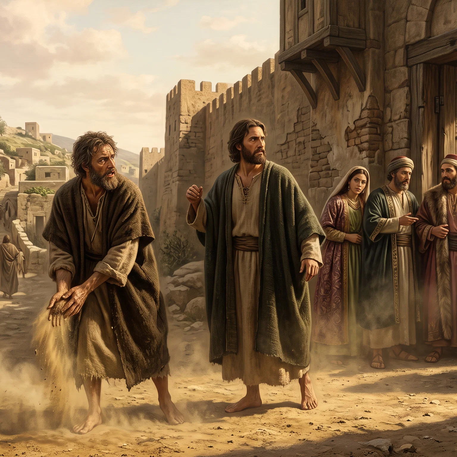 Shaking the Dust from Sandals