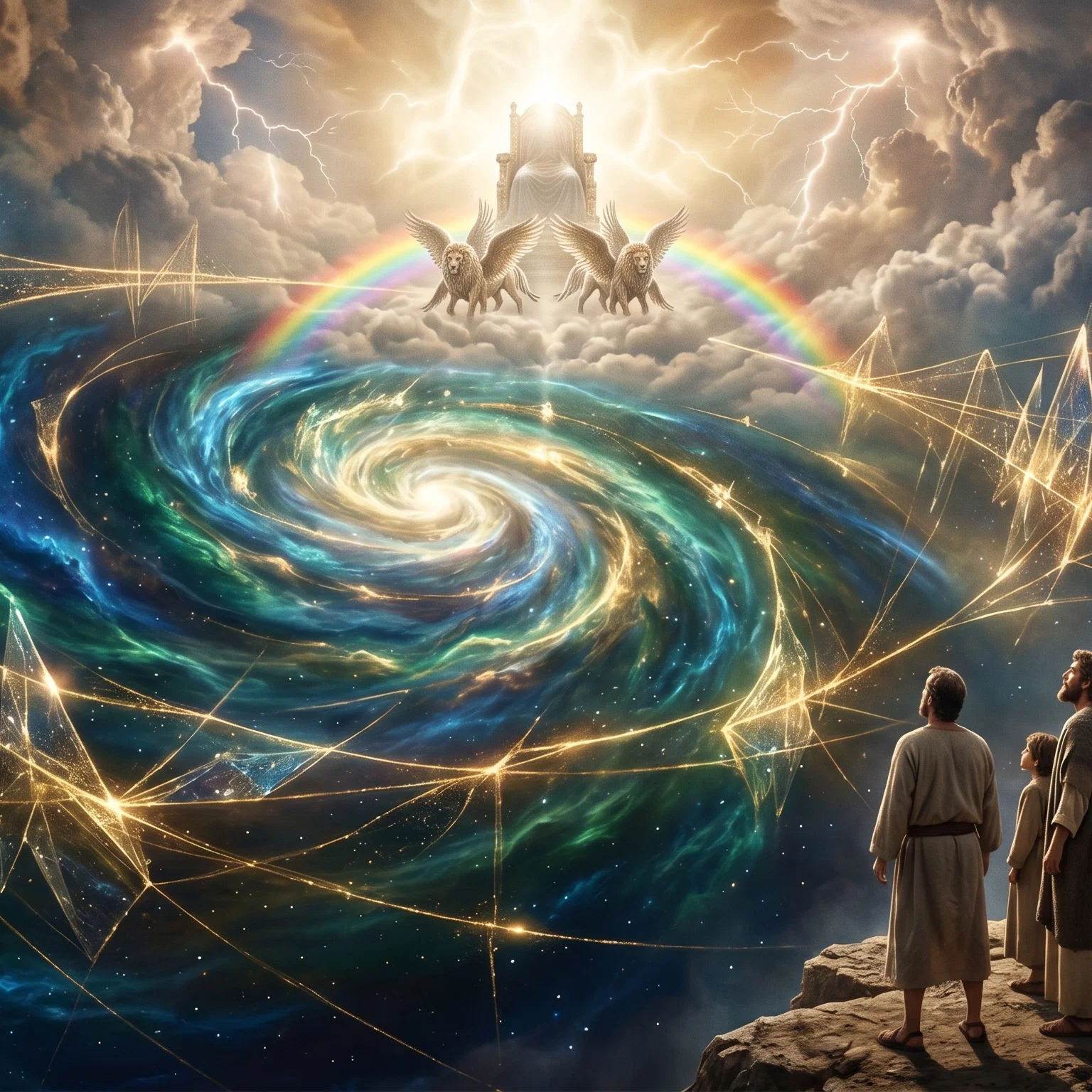 Divine Creation Through Spoken Light
