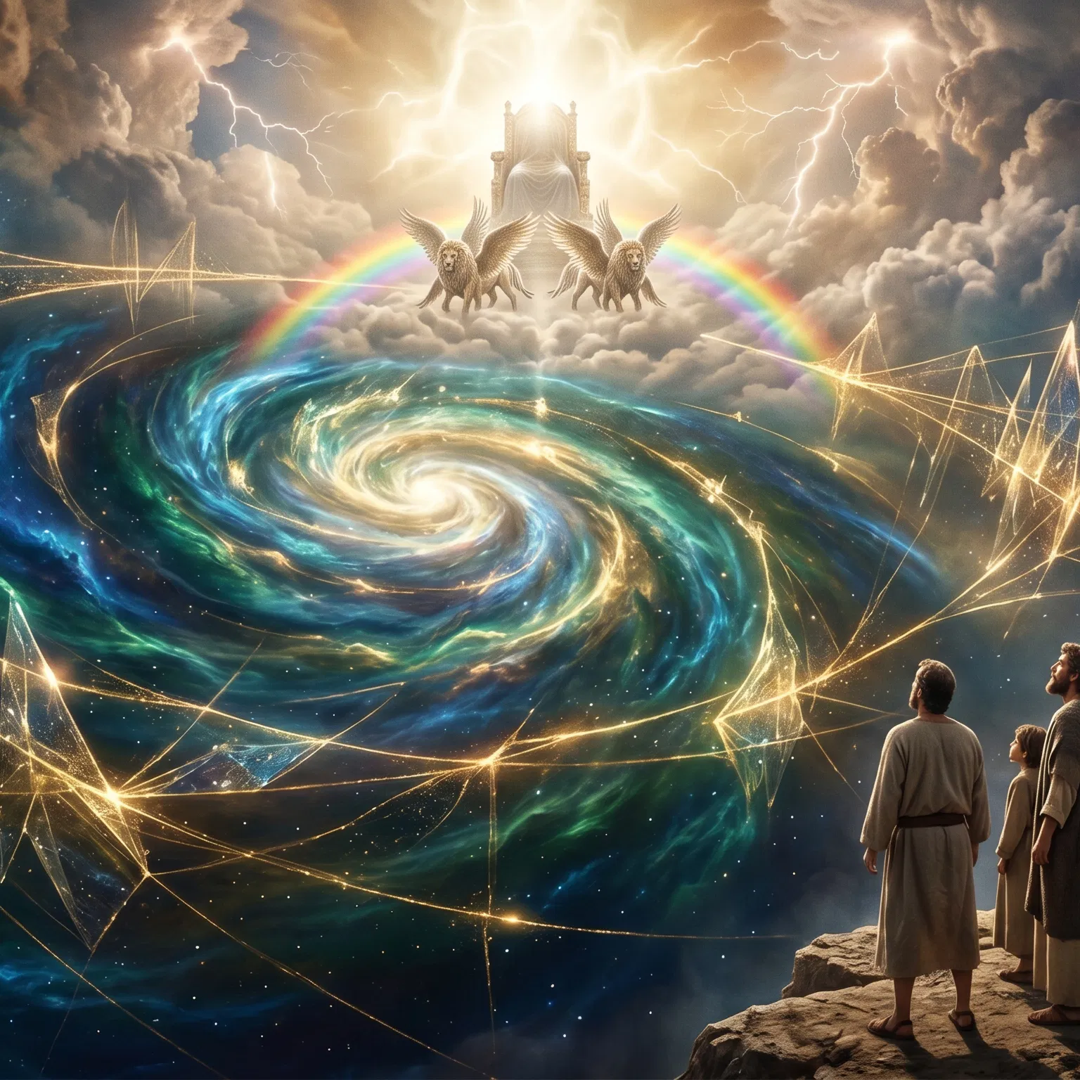 Divine Creation Through Spoken Light