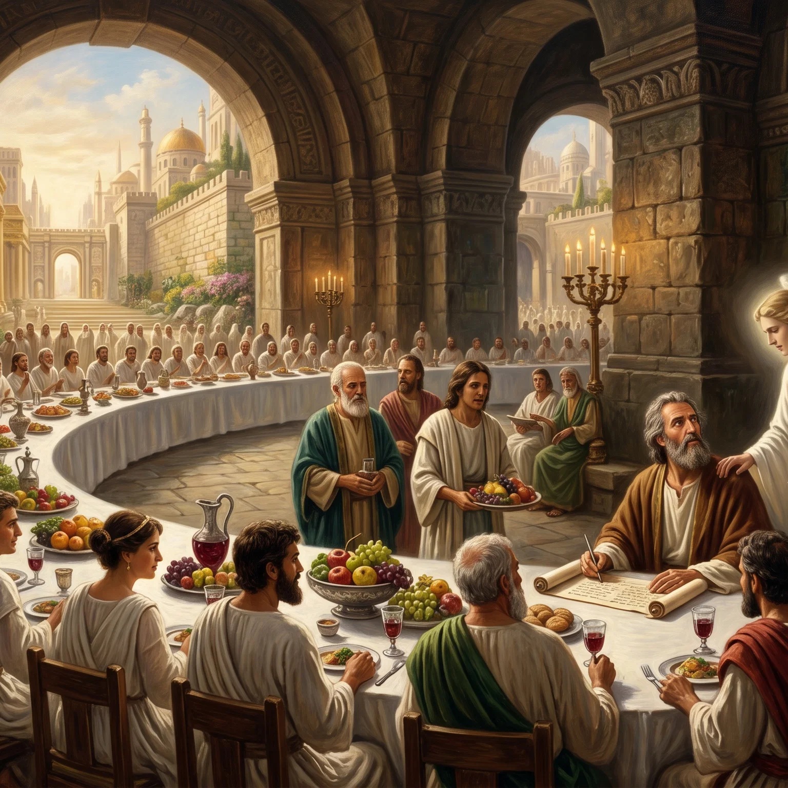 The Blessed Wedding Feast of Heaven