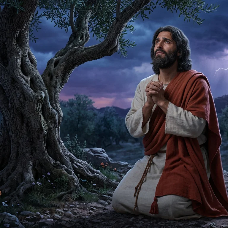 The Silent Agony in Gethsemane