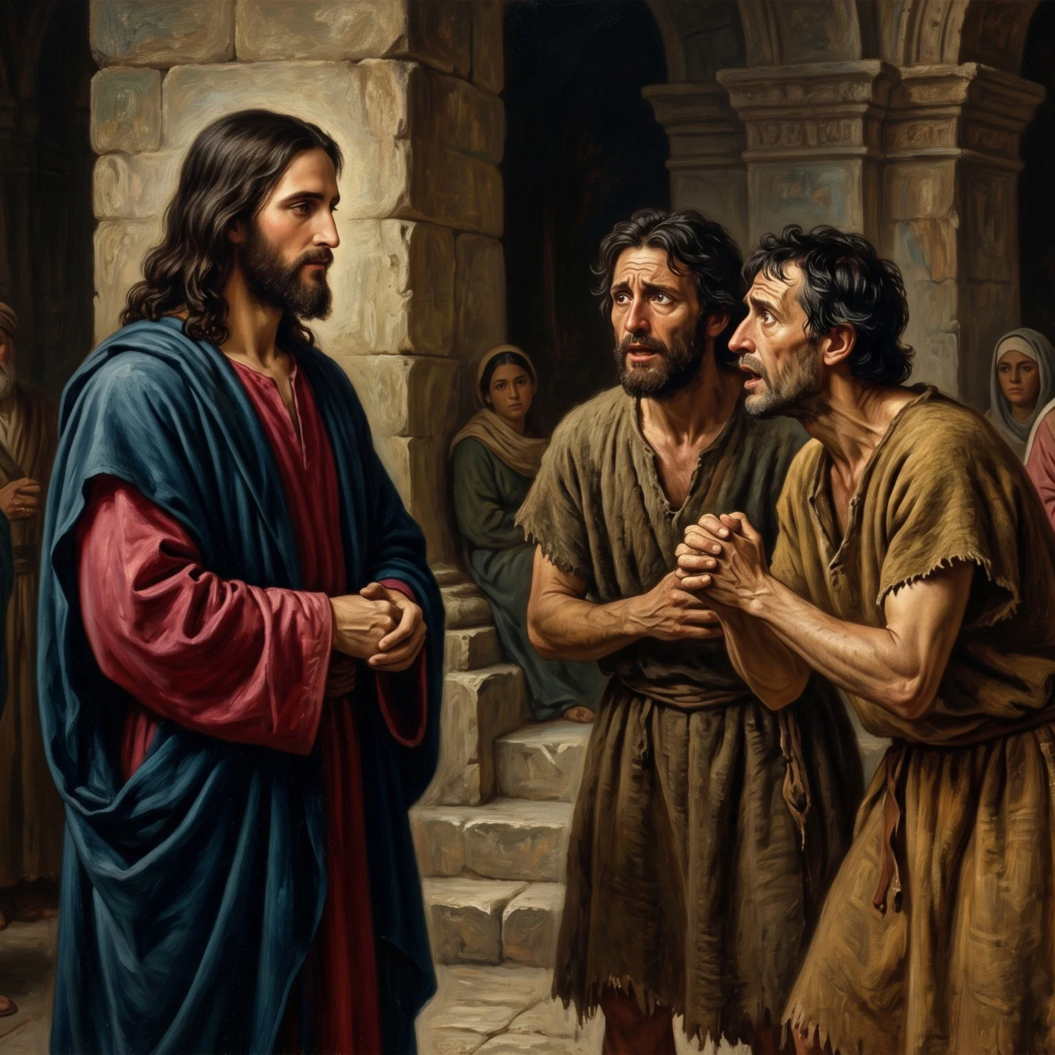 The Disciples Seeking The Truth