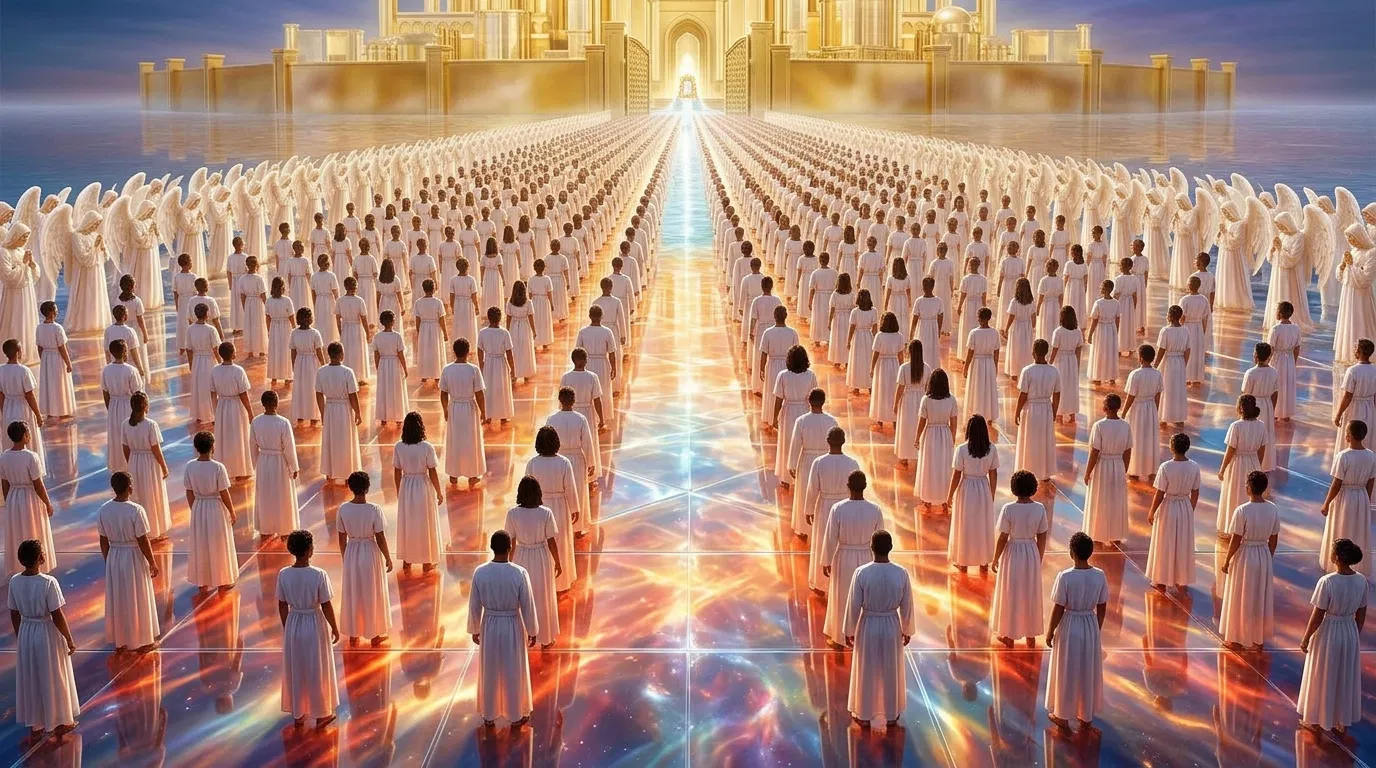The Redeemed Stand on the Sea of Glass