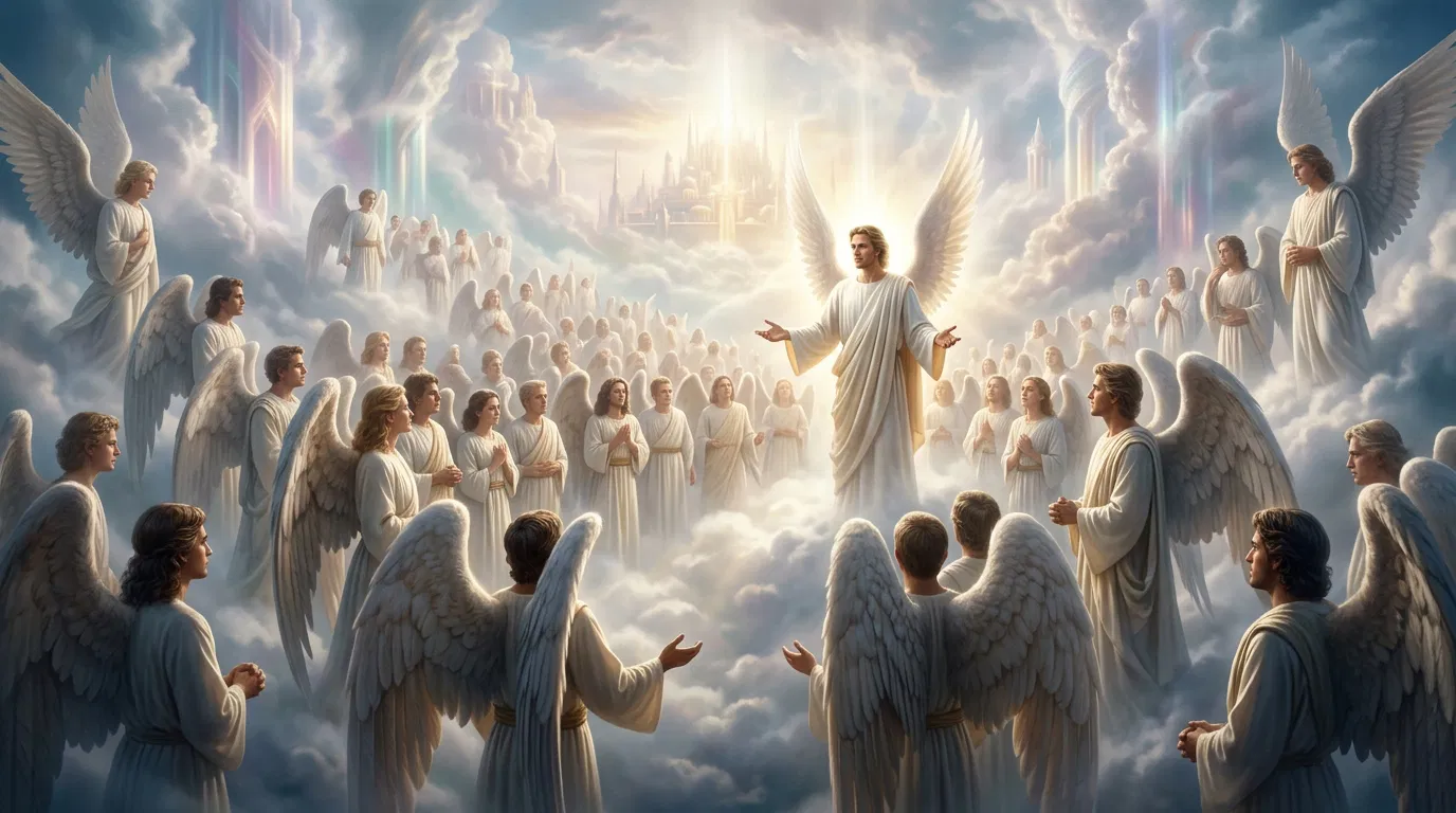 Lucifer Addresses the Angels of Heaven