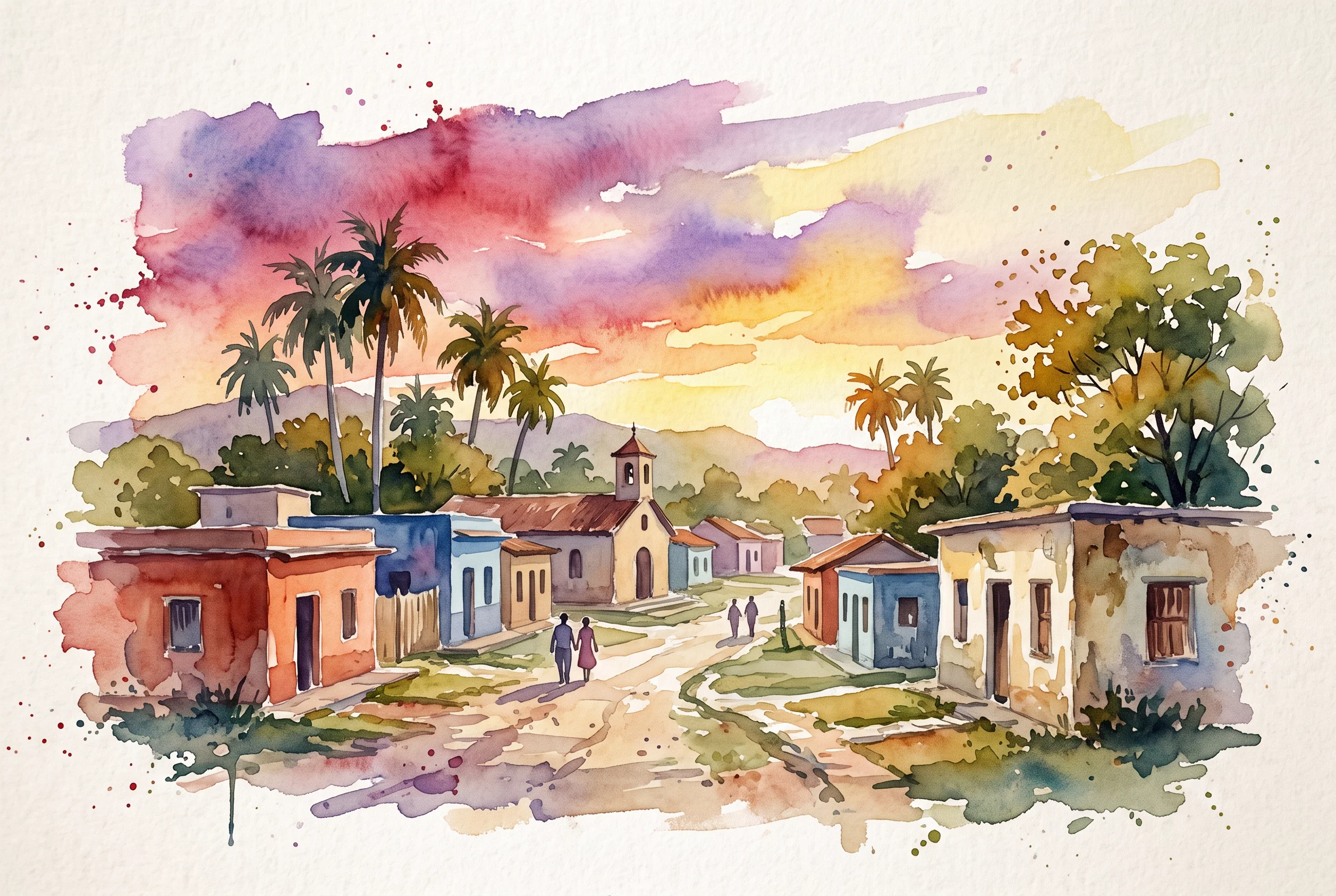 Golden Hour in Old Havana
