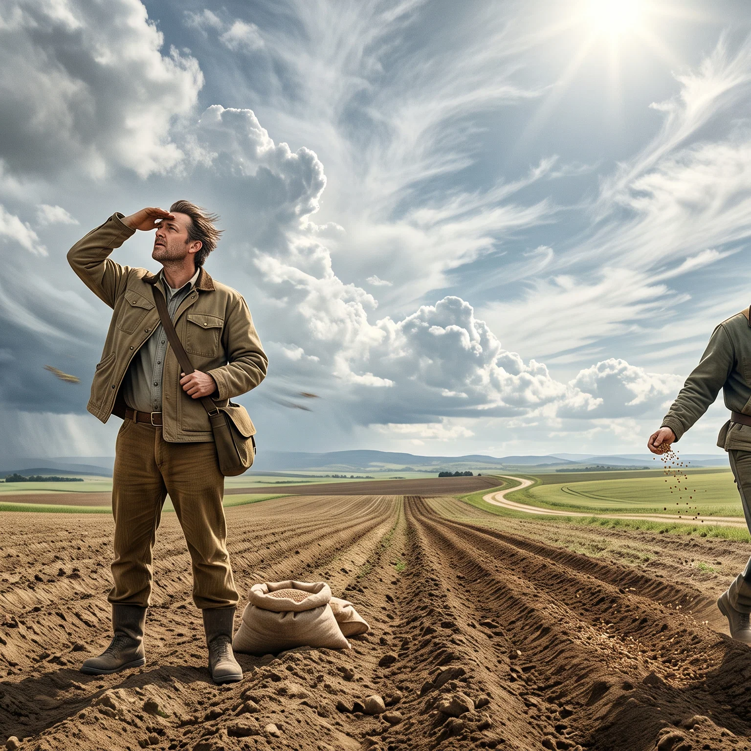 The Sower Watching the Clouds