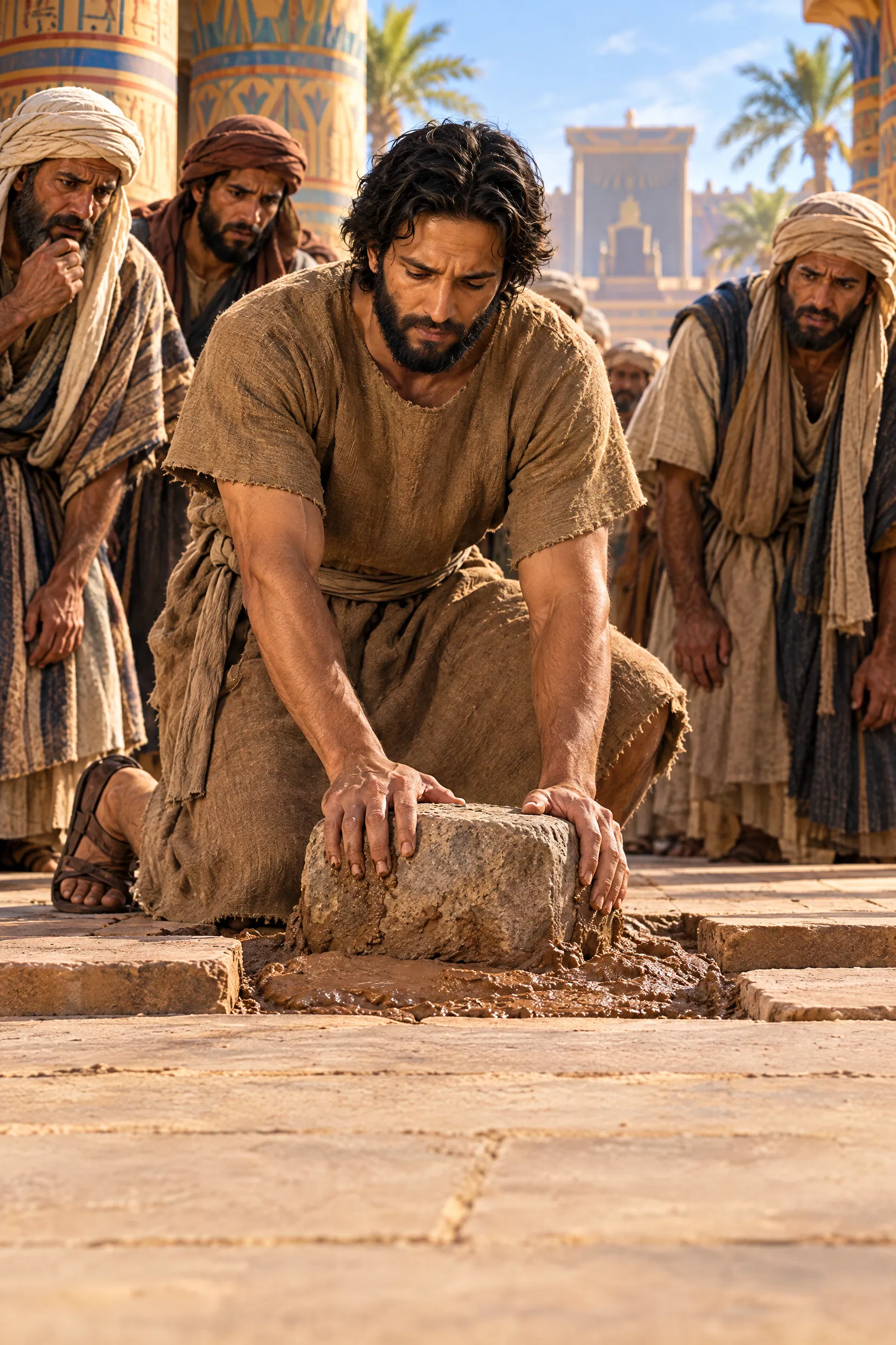 Jeremiah Hides Stones in the Clay at Tahpanhes