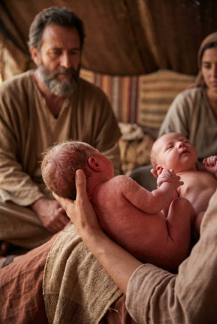 The Birth of Esau and Jacob