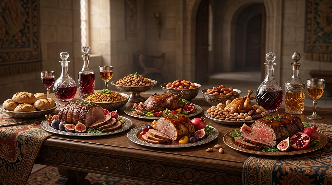 The King's Meat and Wine on the Table