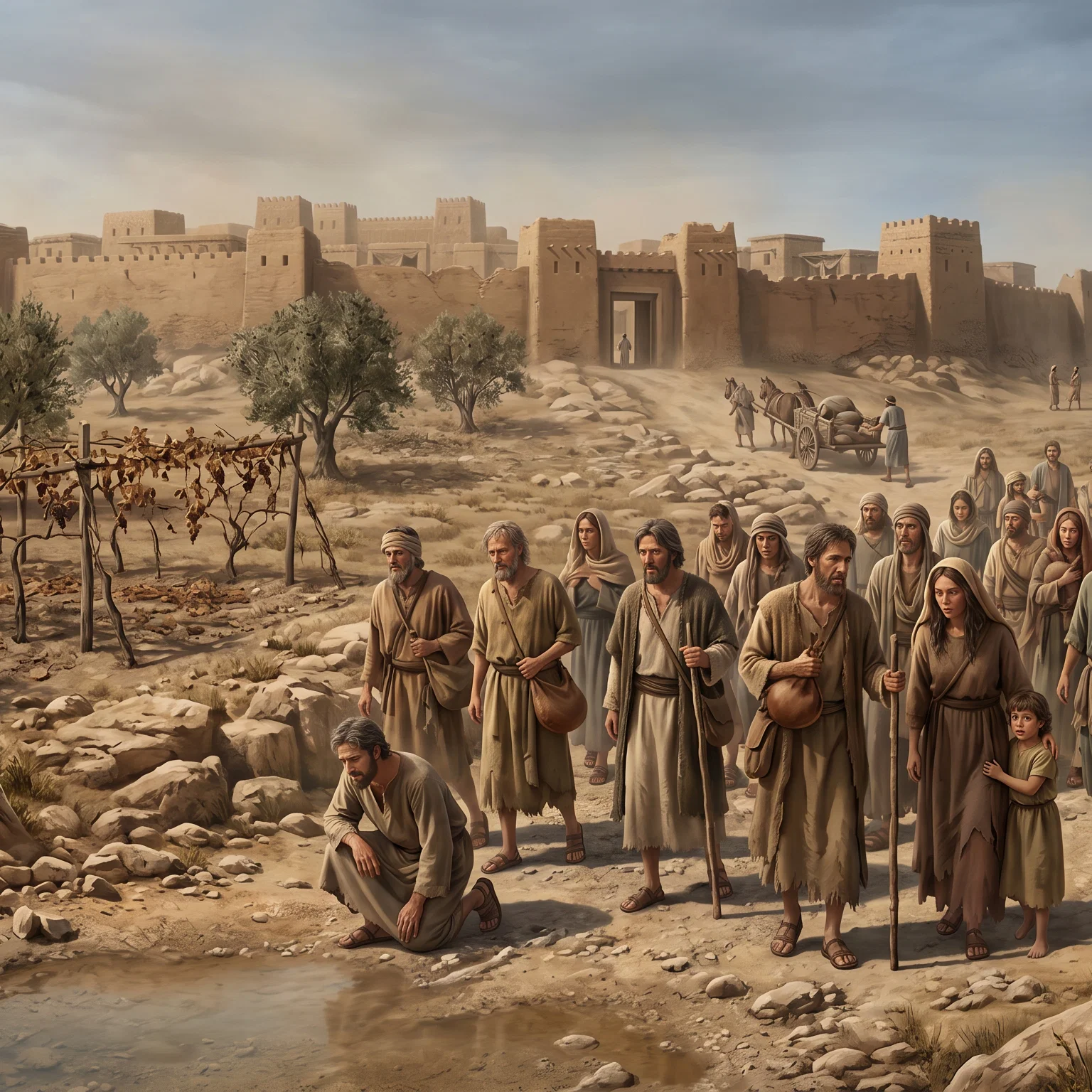 Divine Judgment Upon a Rebellious Land