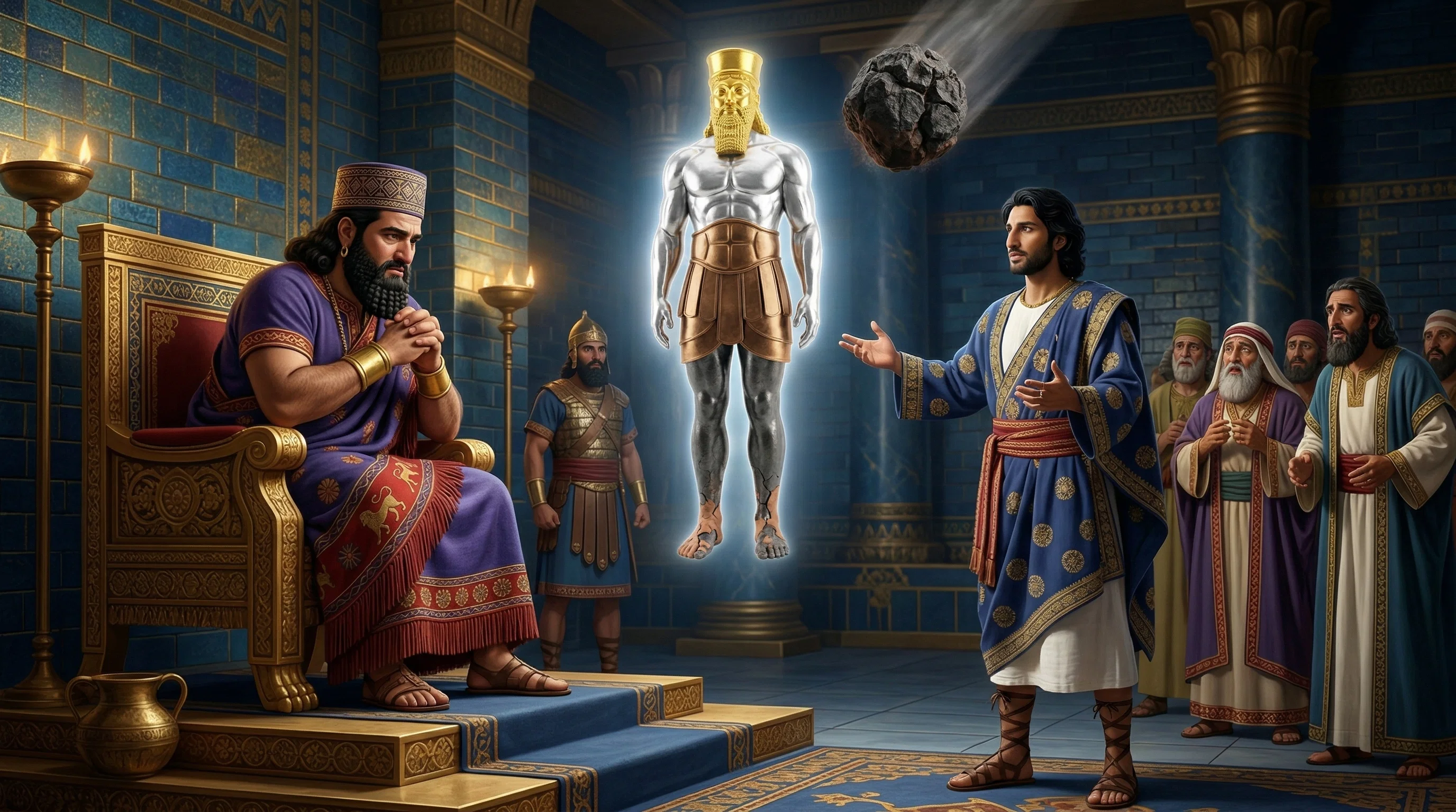 Daniel Interpreting the Great Statue Dream