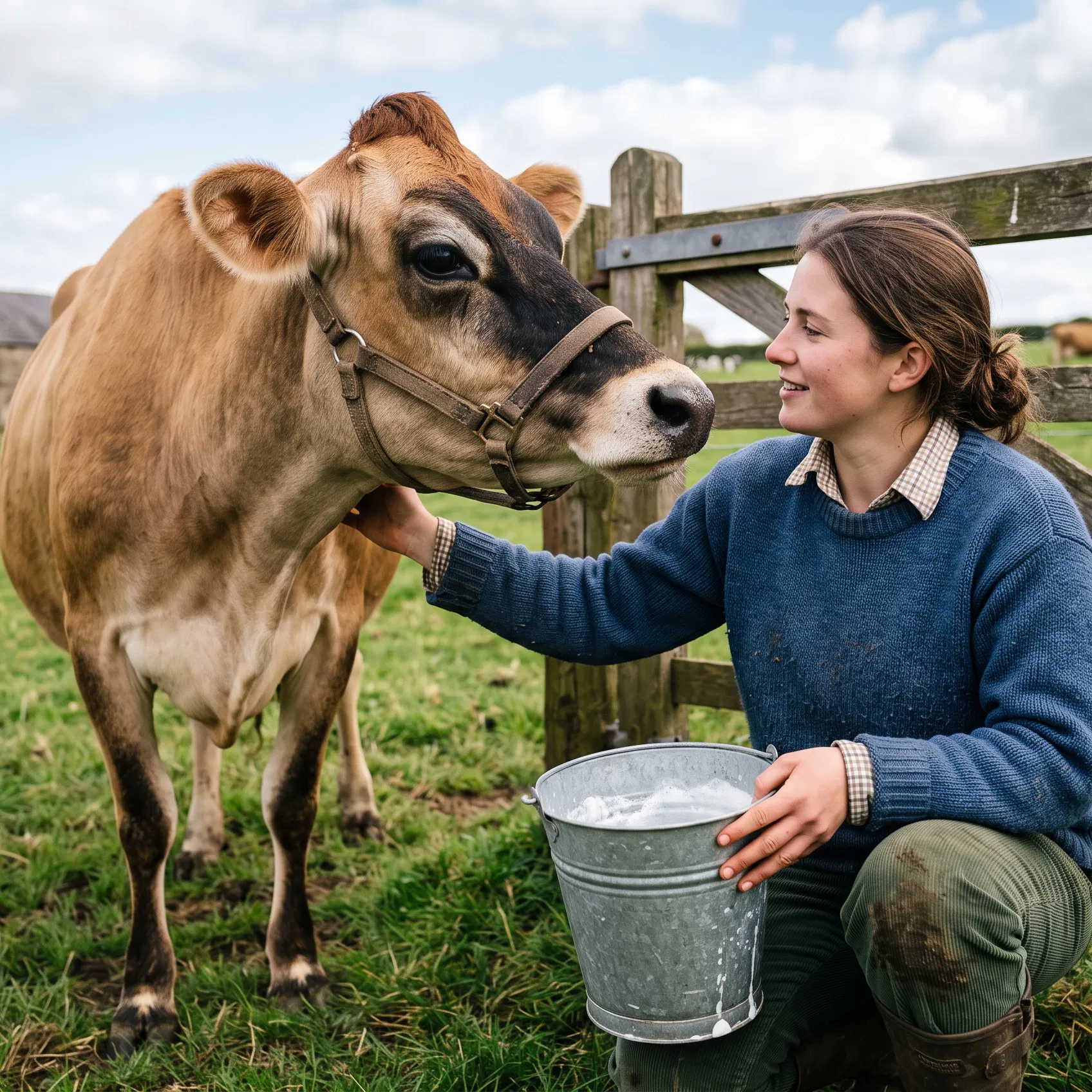 A Friendly Cow