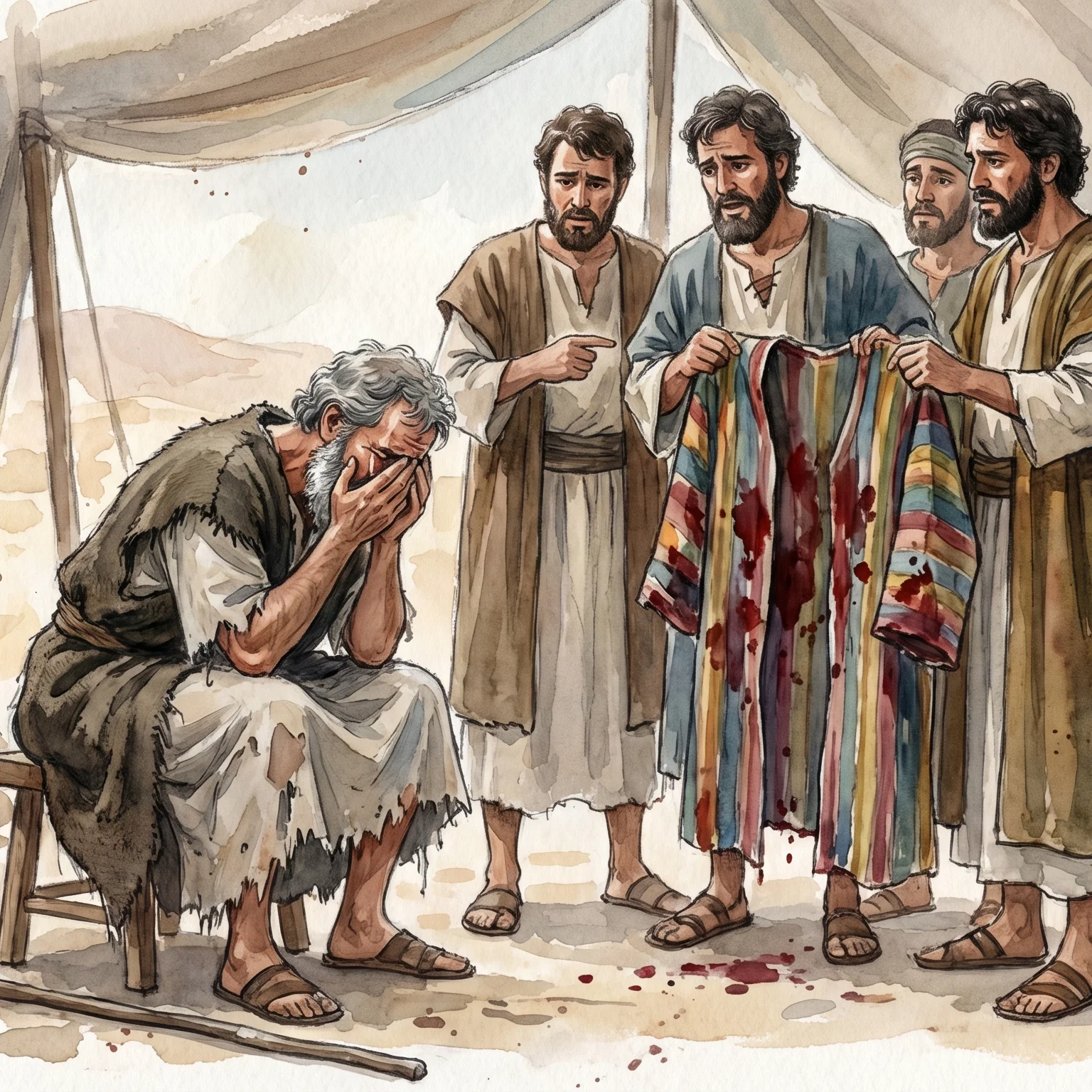 The Deception of Jacob and the Bloodstained Coat