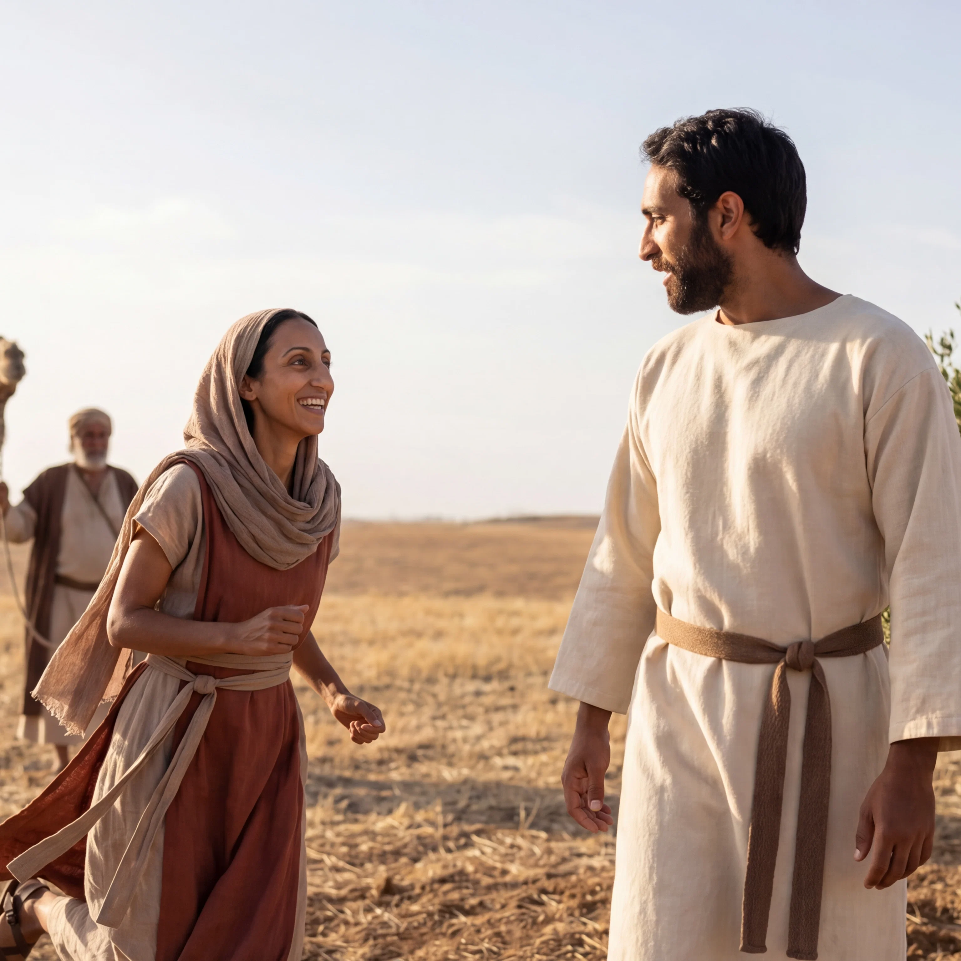 The Desert Meeting of Isaac and Rebekah