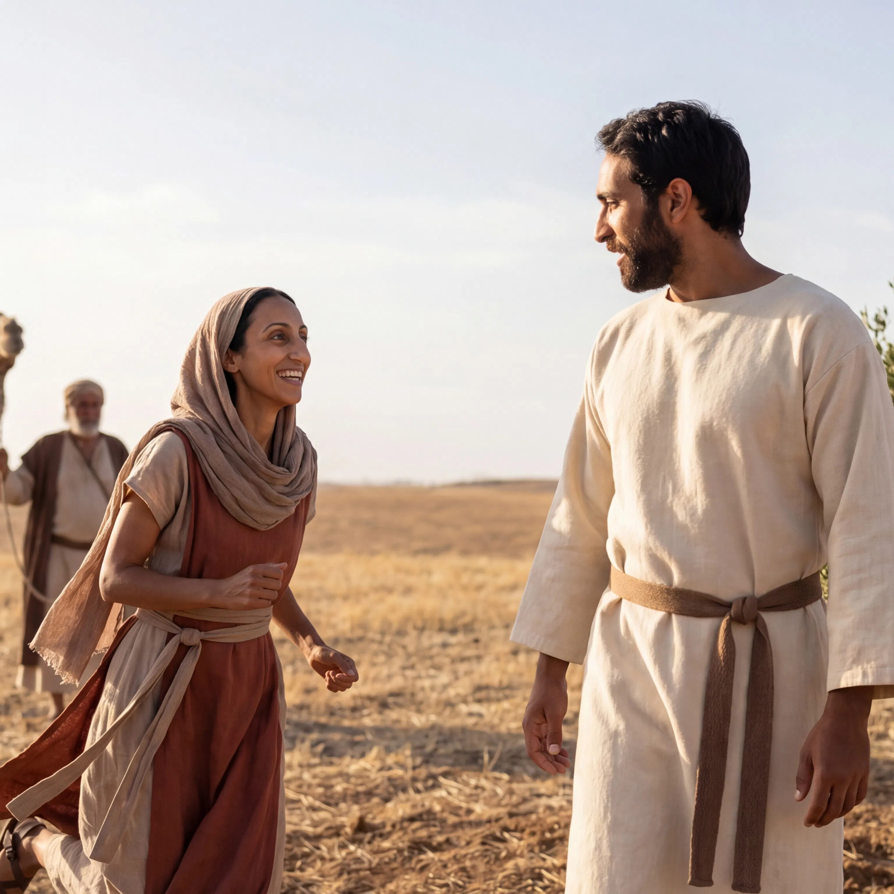 The Desert Meeting of Isaac and Rebekah