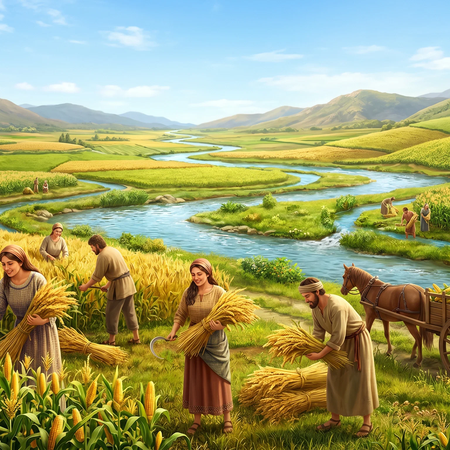 Abundant Harvest Under God's Grace