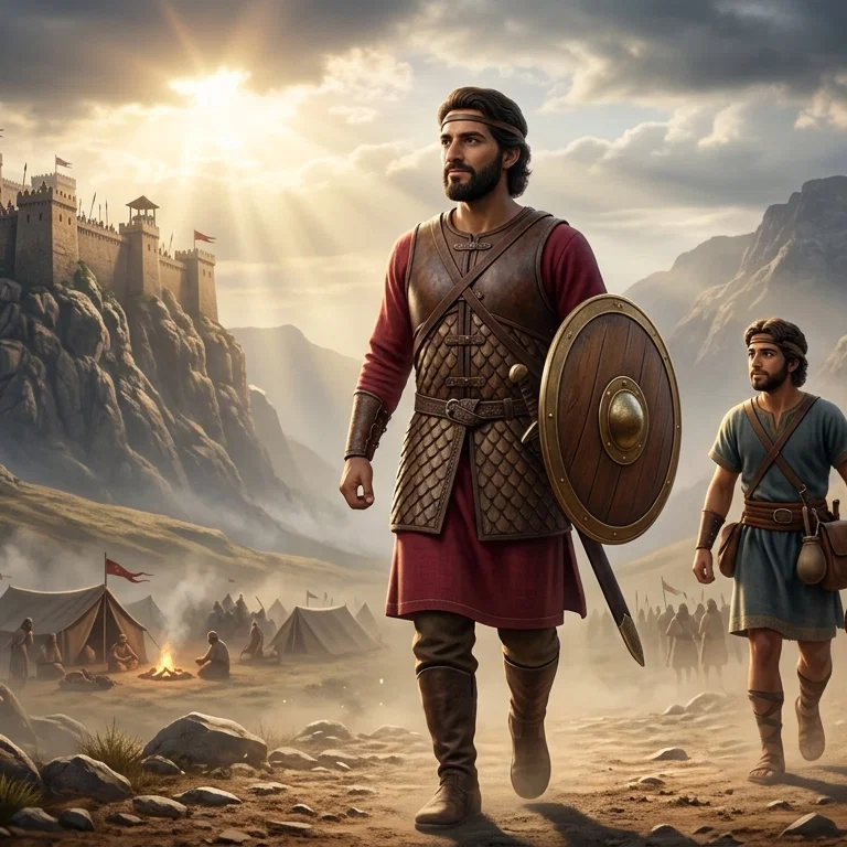 Courageous Initiative Toward the Philistine Garrison