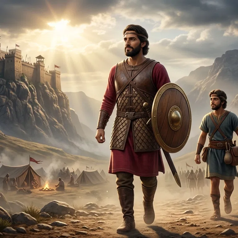 Courageous Initiative Toward the Philistine Garrison