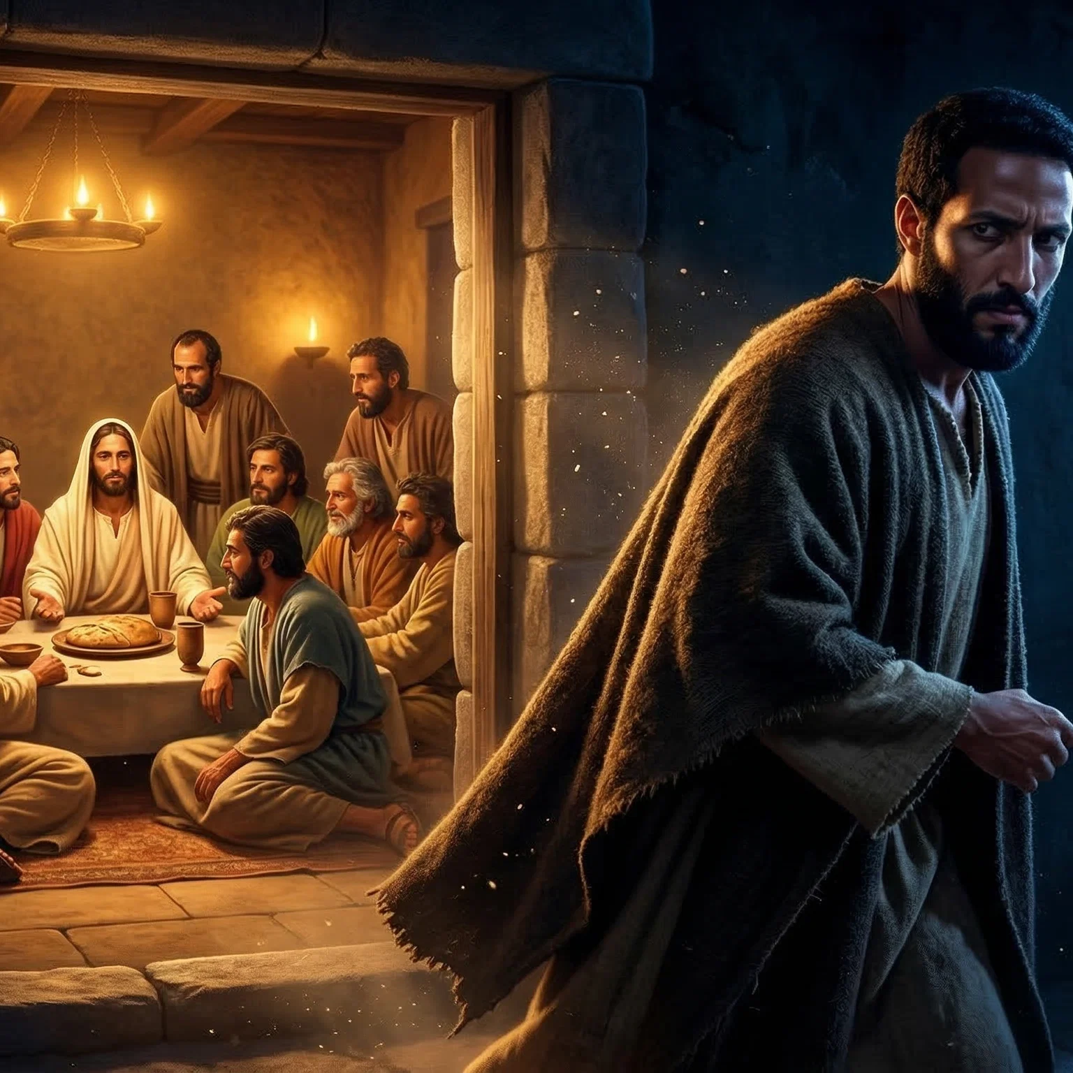 Judas Leaves the Light