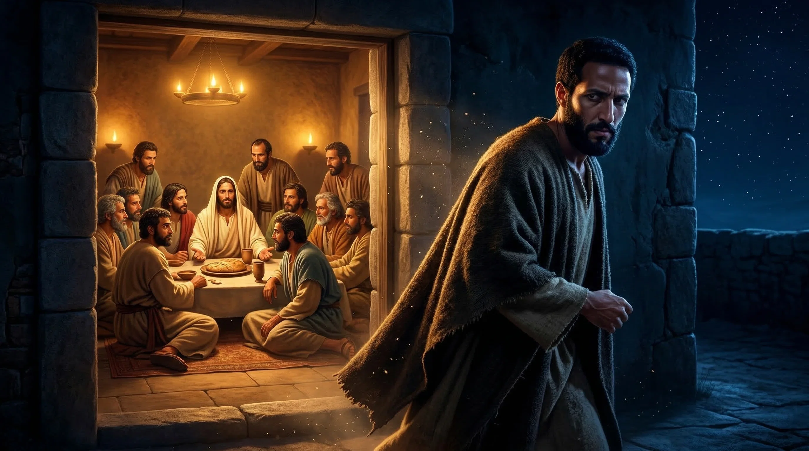 Judas Leaves the Light