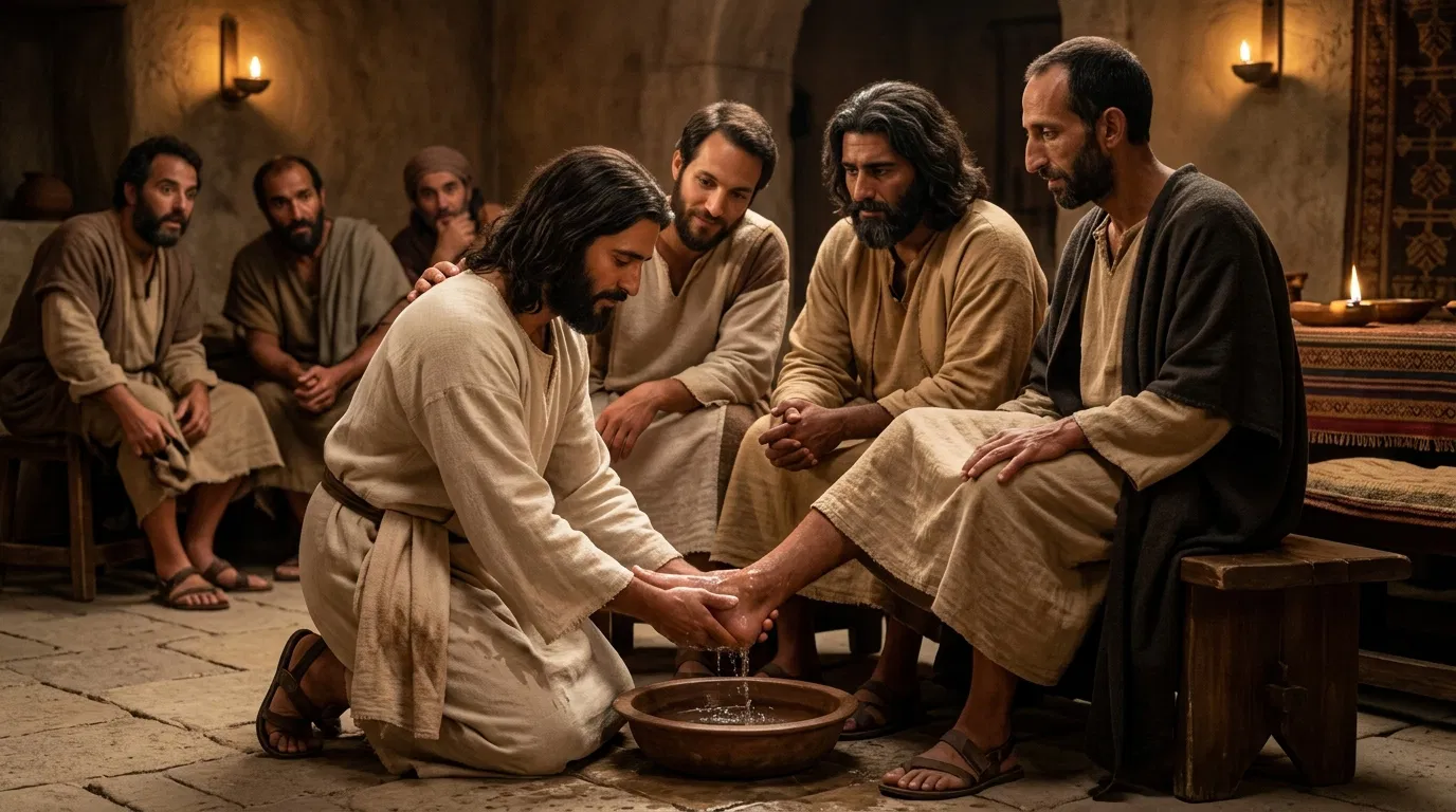 Jesus Washing the Disciples' Feet