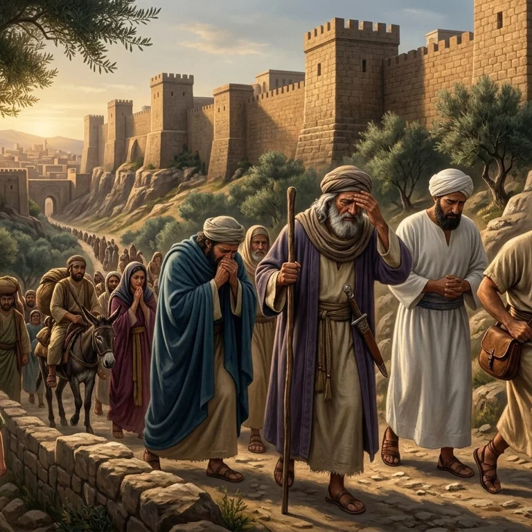 The Sorrowful Exile of King David