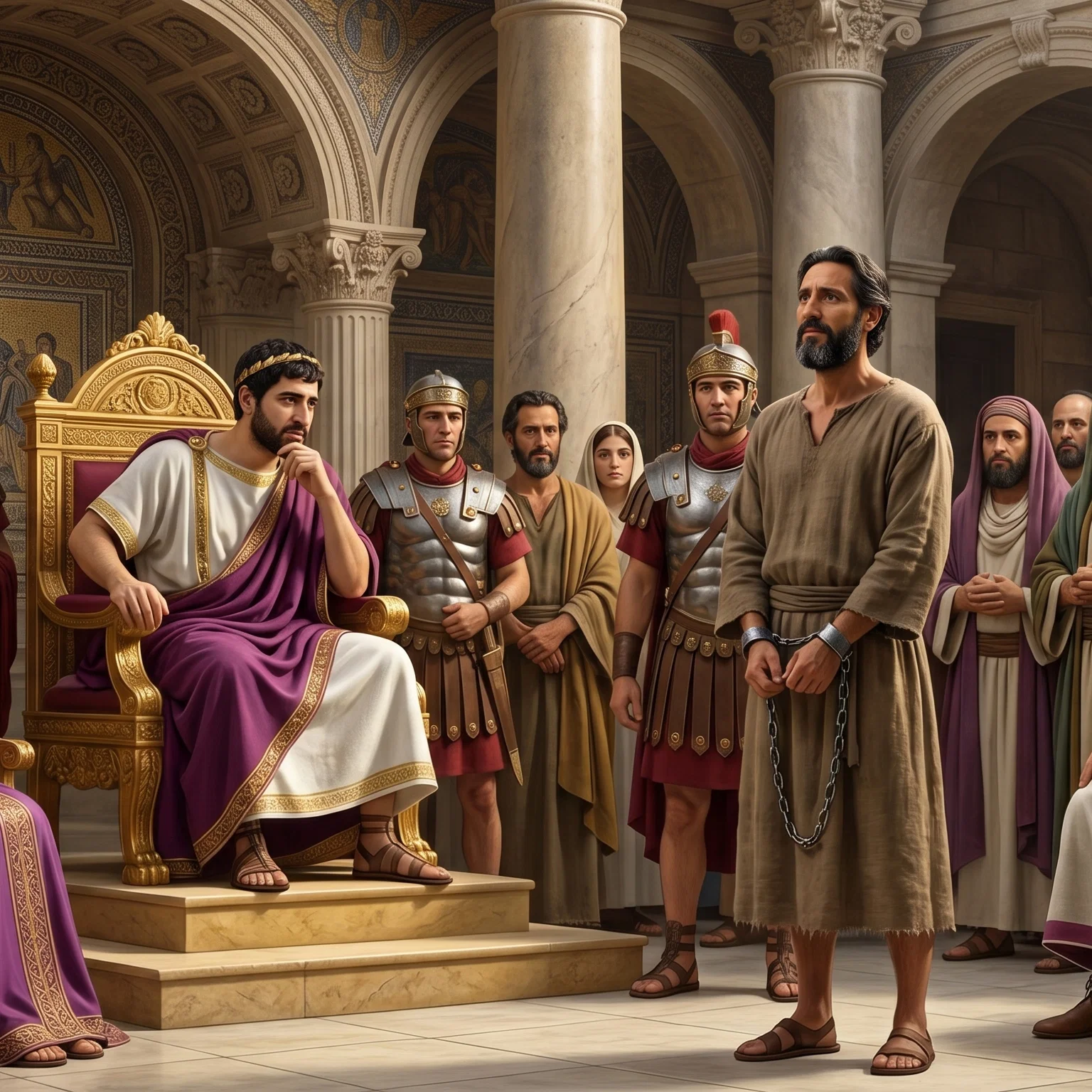 Paul Before King Agrippa and Bernice