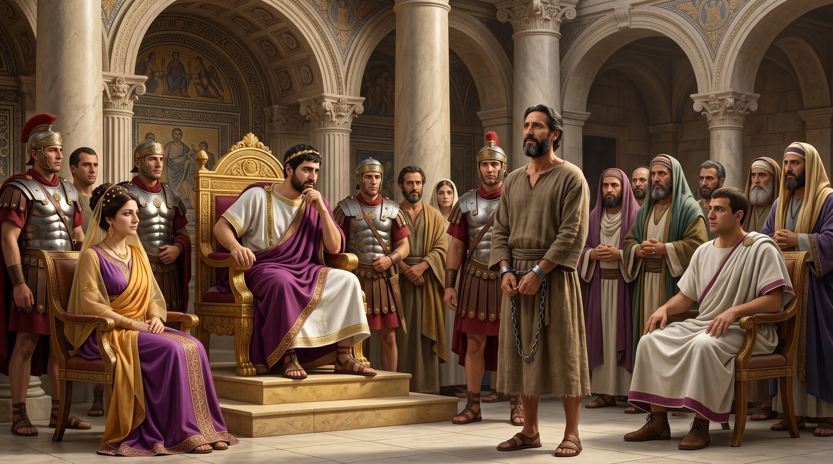 Paul Before King Agrippa and Bernice
