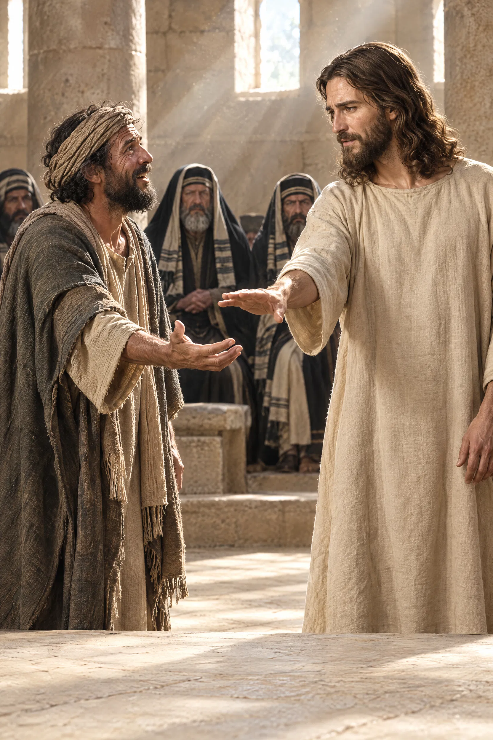 Jesus Heals the Man with a Withered Hand
