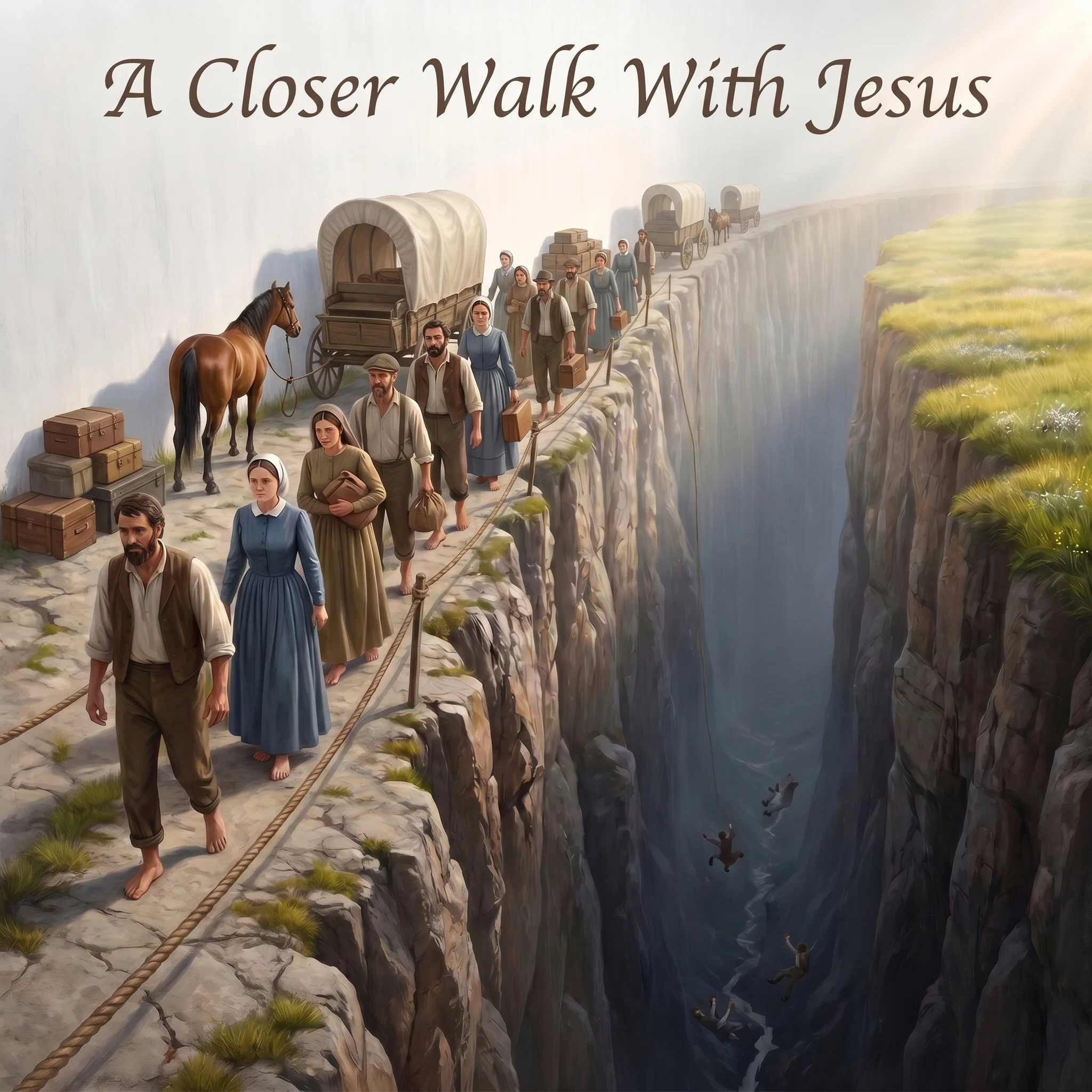 Perilous Journey Through the Narrow Canyon