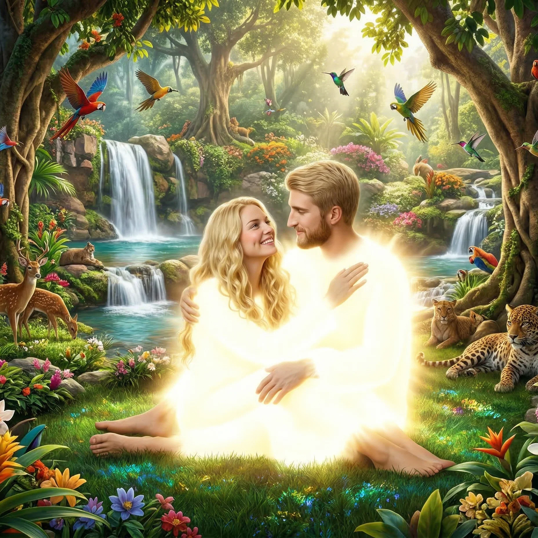 First Love in the Garden