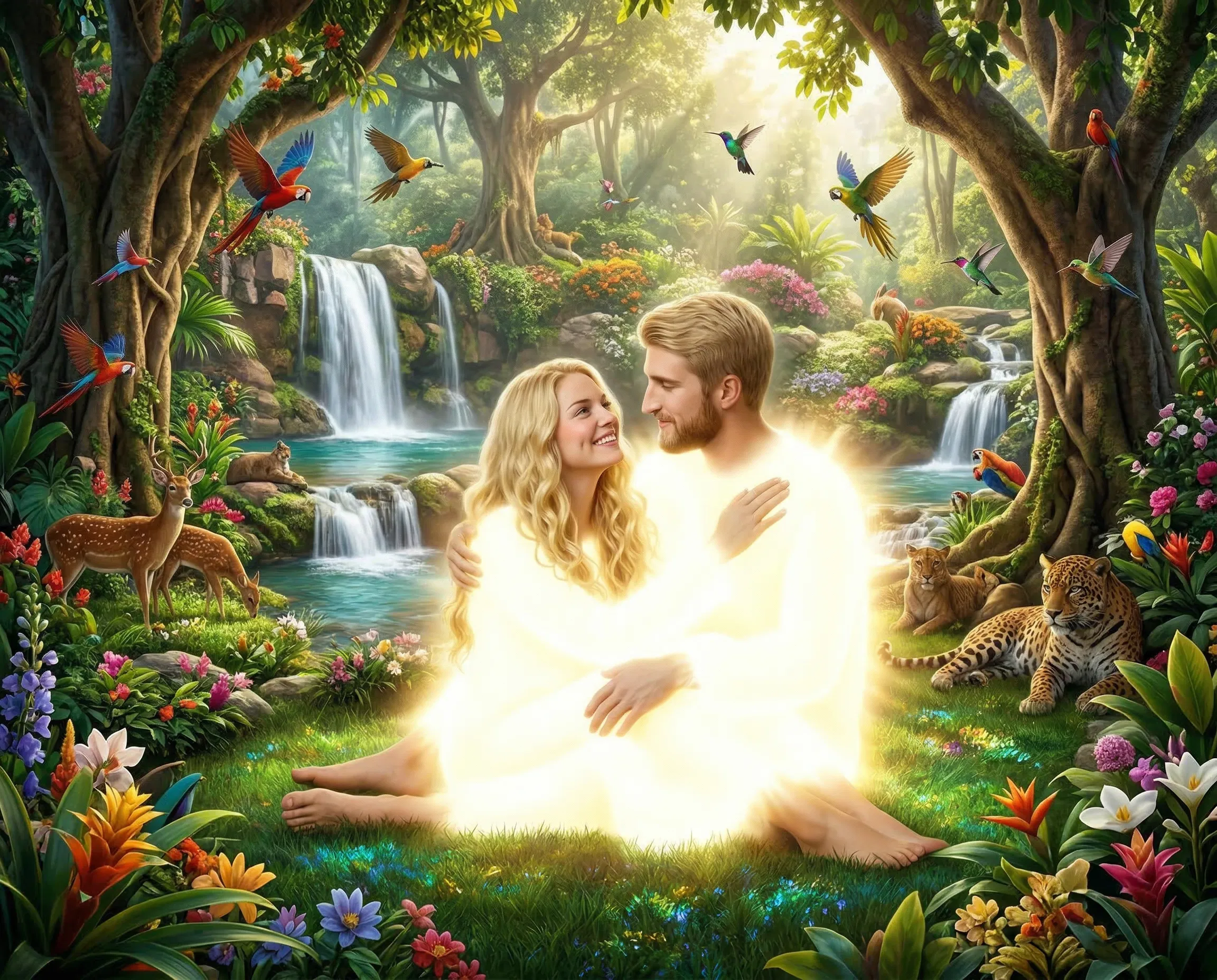 First Love in the Garden