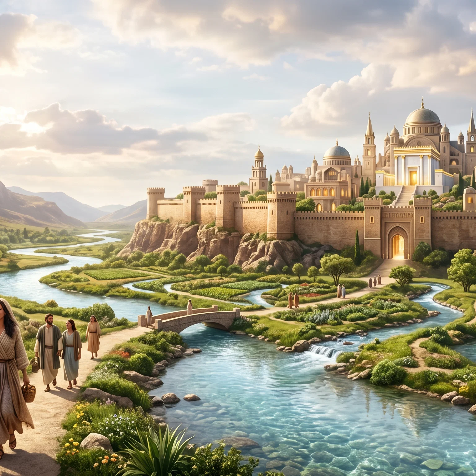 Living Waters of the Holy City