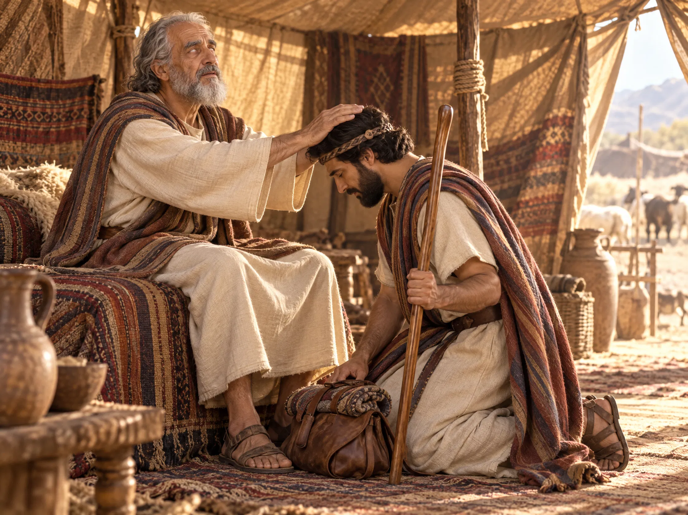 The Final Blessing of Patriarch Isaac