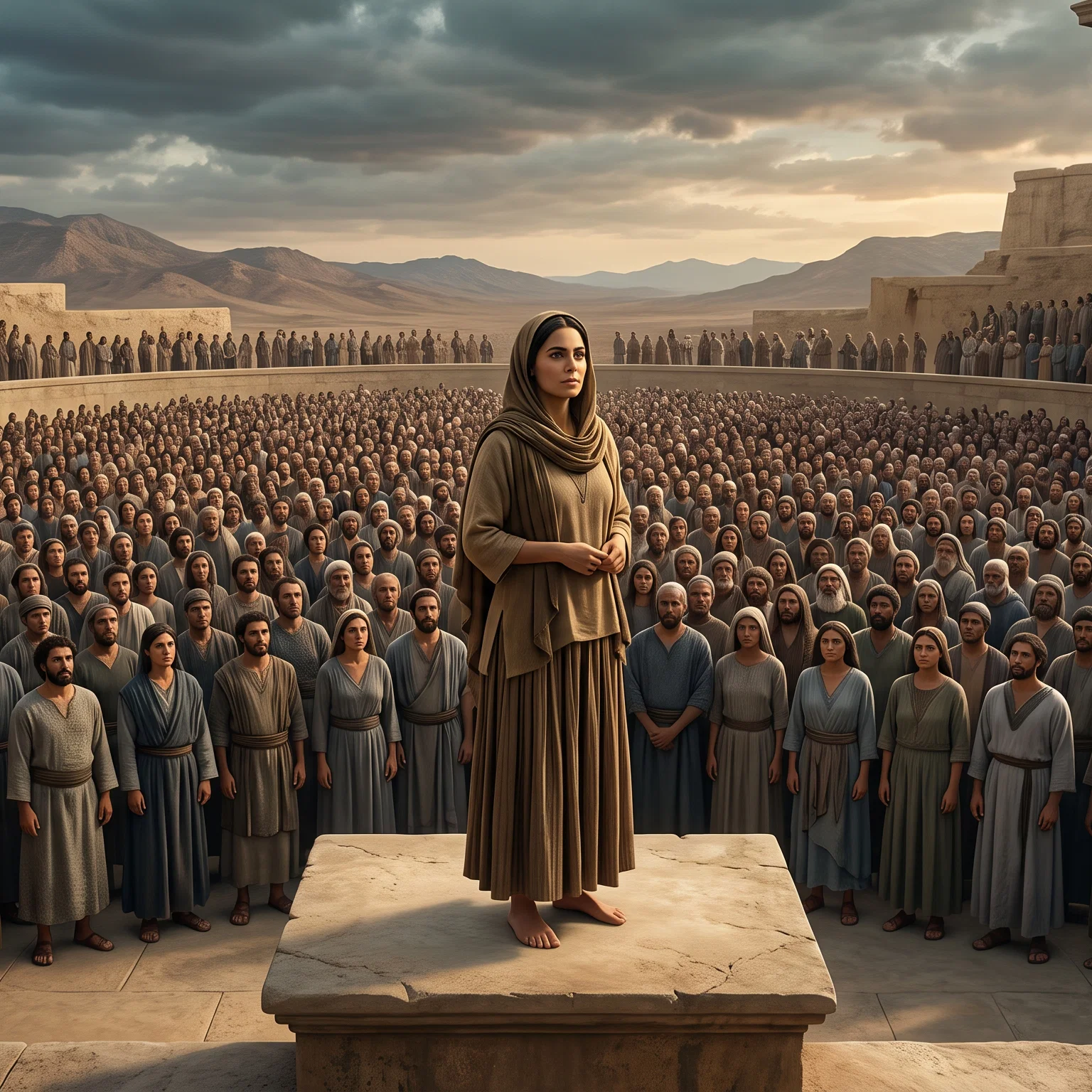 Unshaken Courage Amidst the Storm