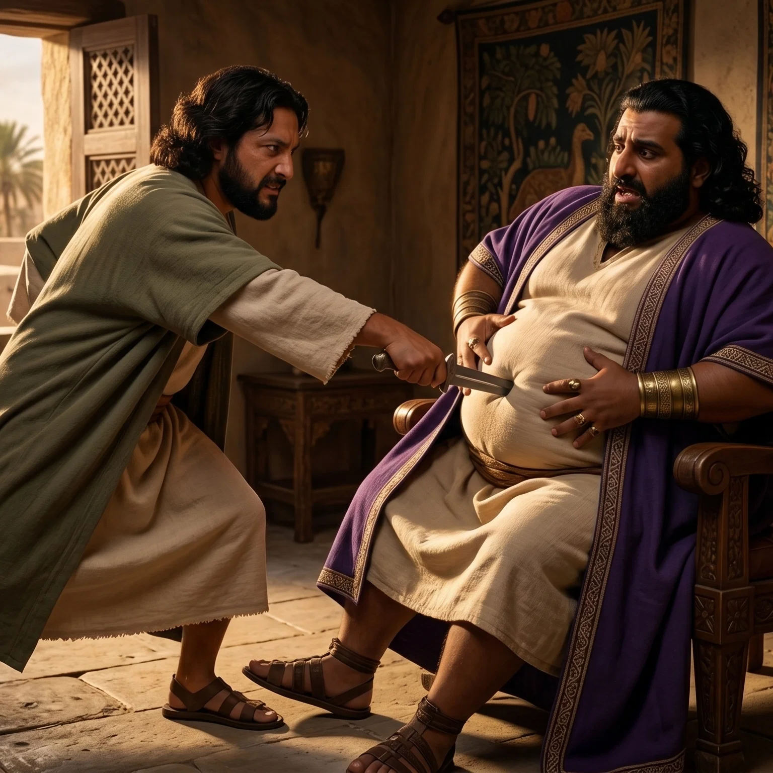 The Decisive Strike of Ehud