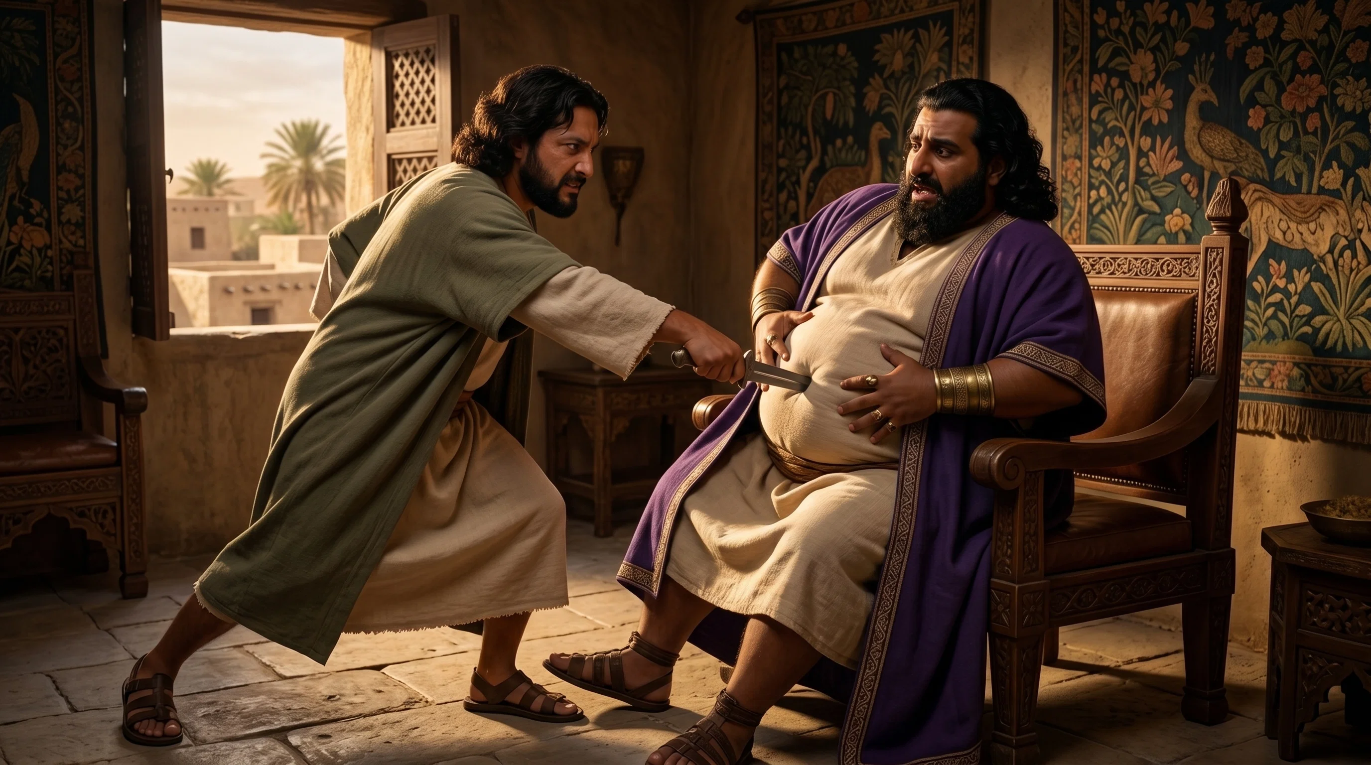 The Decisive Strike of Ehud