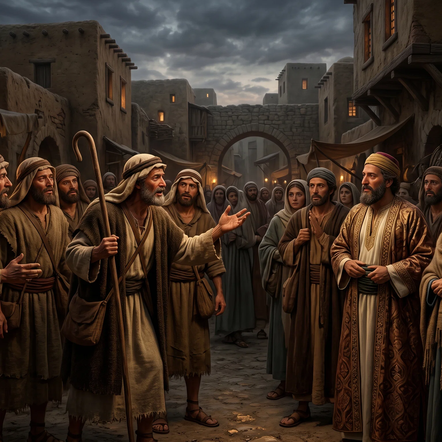 The Shepherds Witness the Sacred Birth