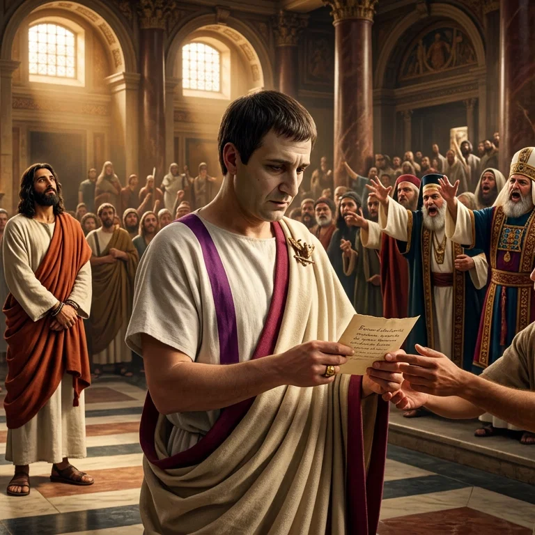 Pilate and the Silent Warning