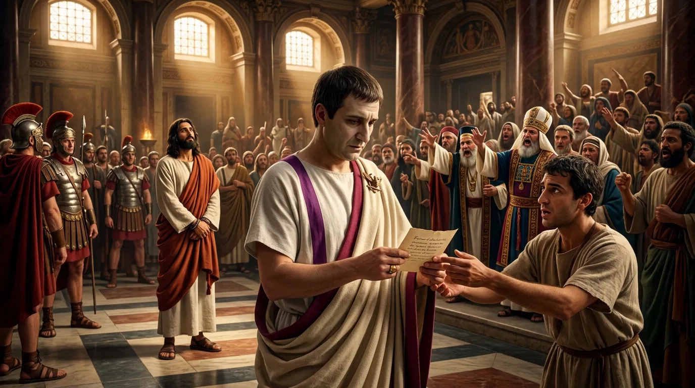 Pilate and the Silent Warning