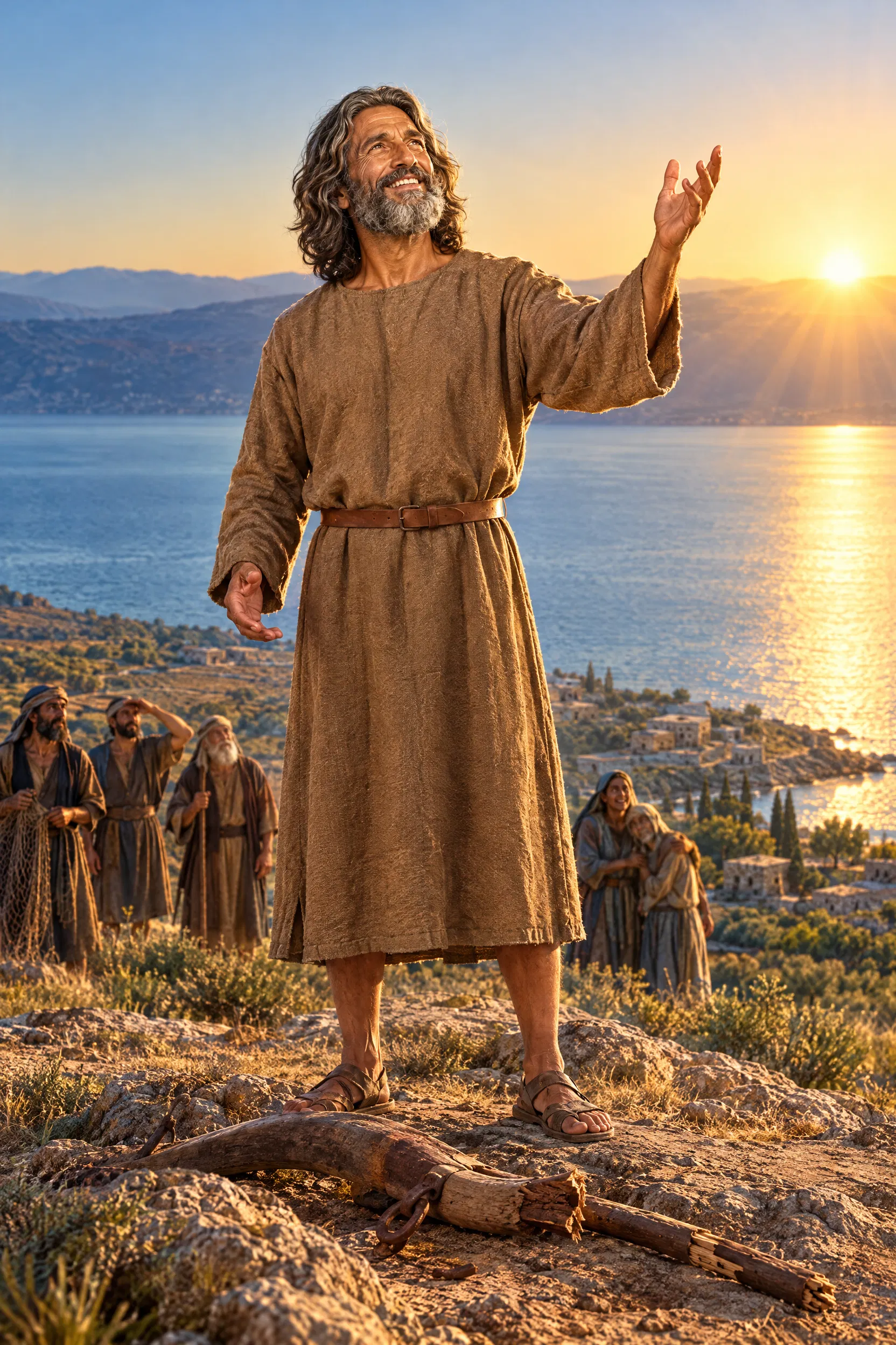 Isaiah Greets the Dawn Over Galilee