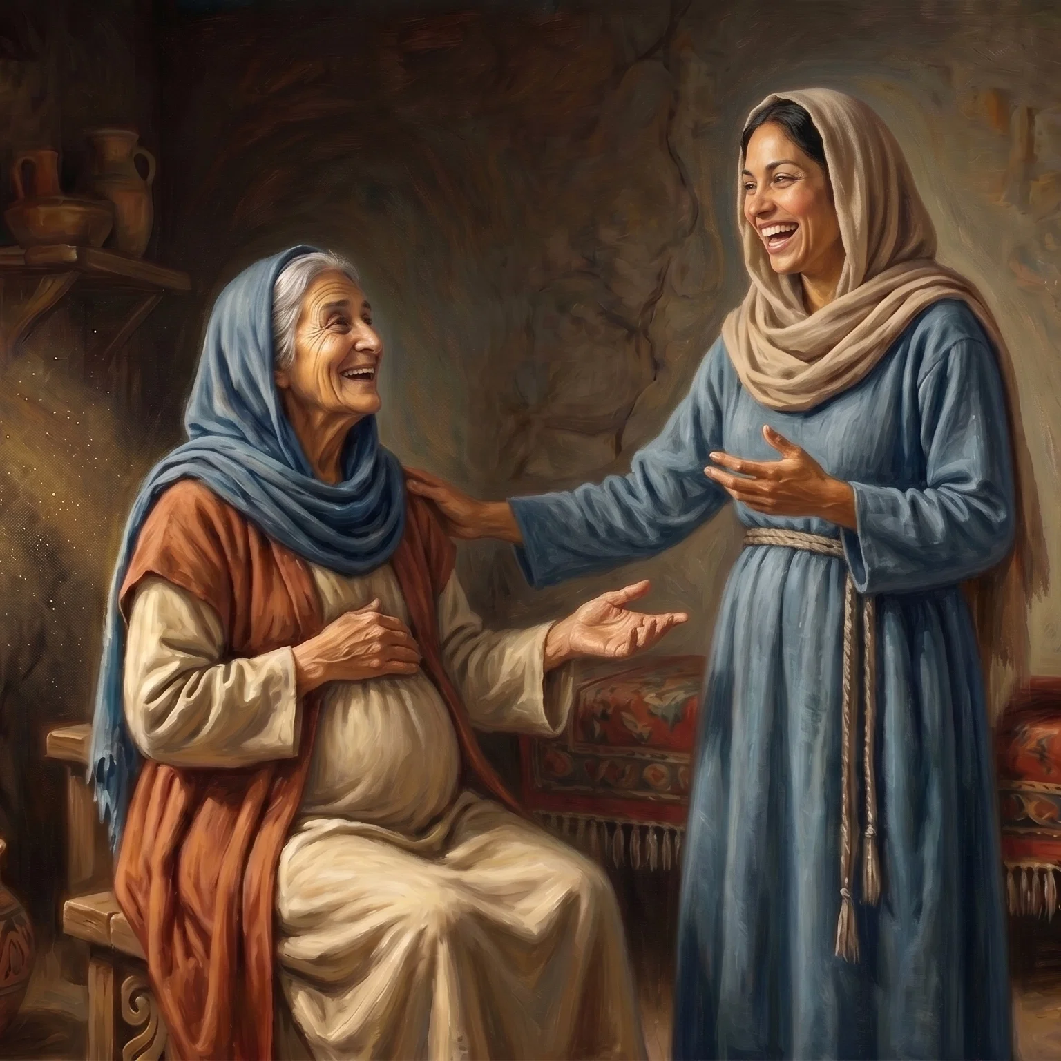 The Joyful Visitation of Kindred Spirits