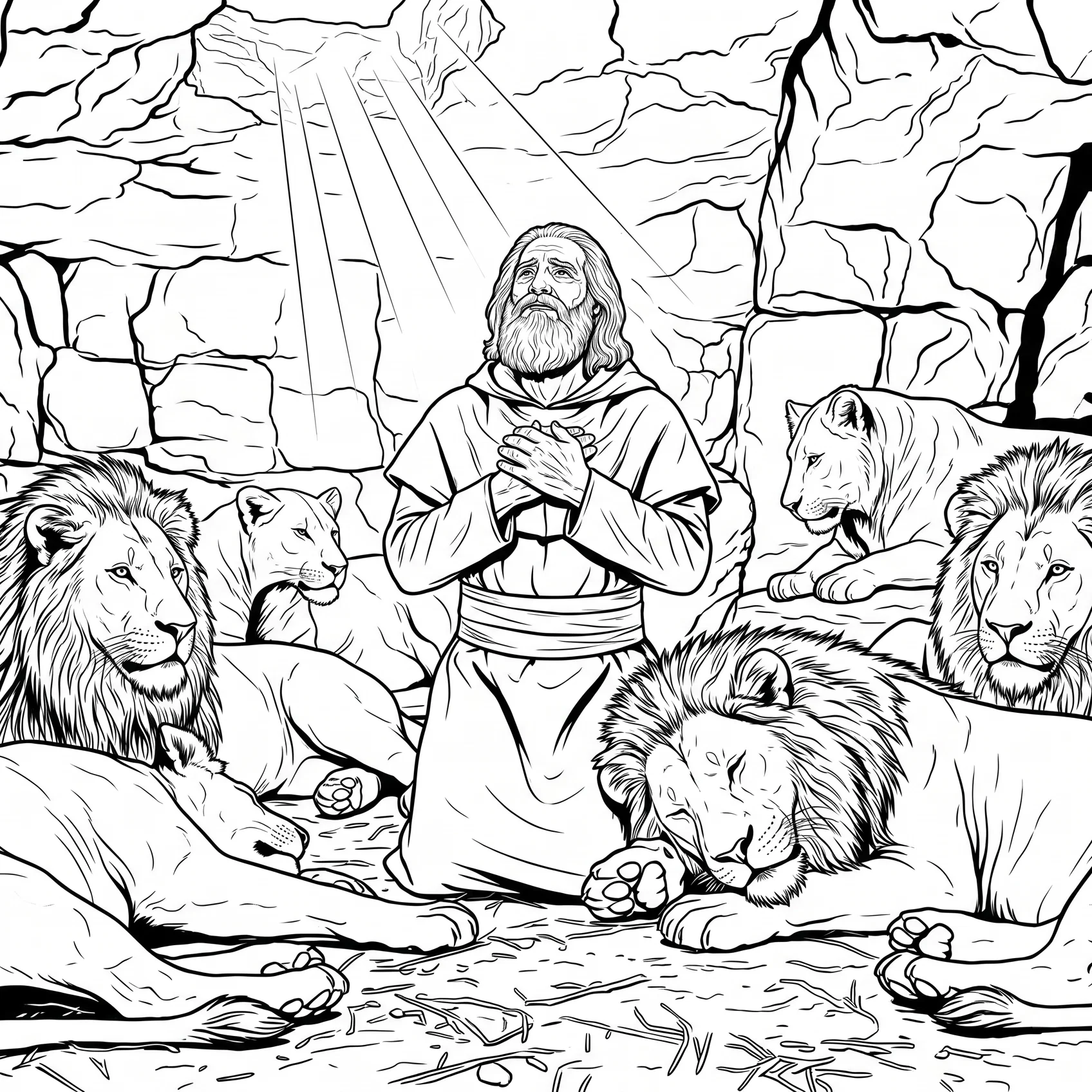 Sacred Line Art Bible Scenes