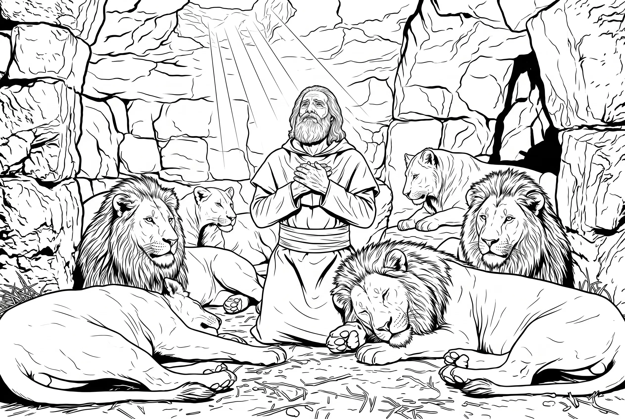 Sacred Line Art Bible Scenes