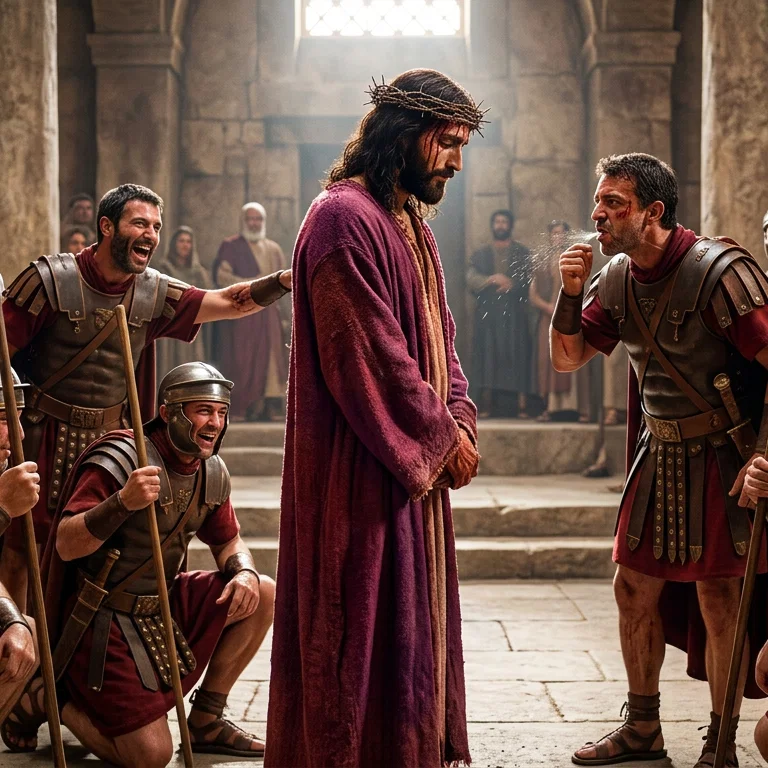 The Suffering King in Mockery