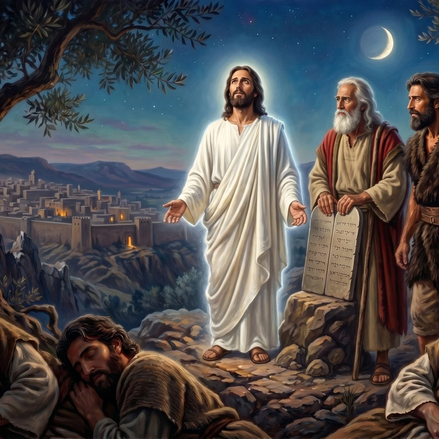 The Radiant Transfiguration on the Mountain