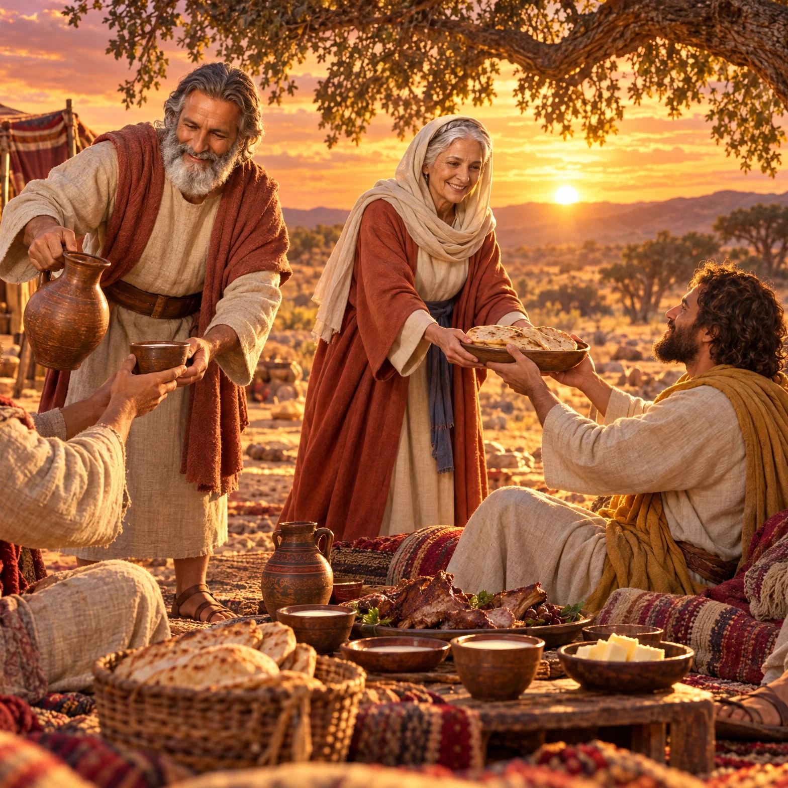 A Sacred Encounter at Mamre