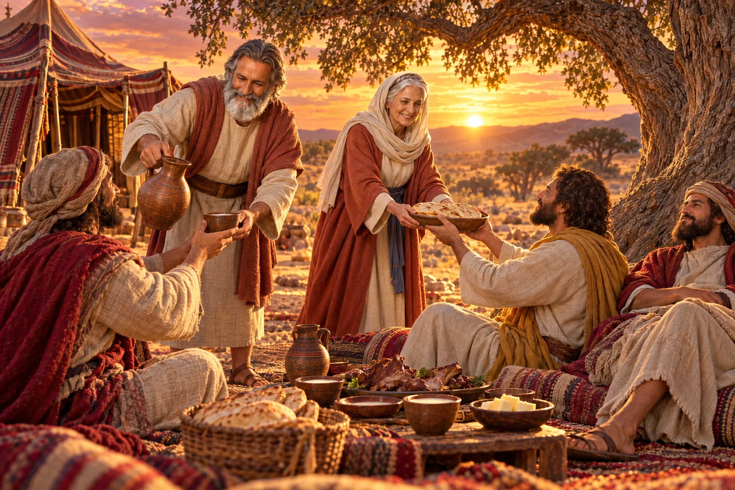 A Sacred Encounter at Mamre